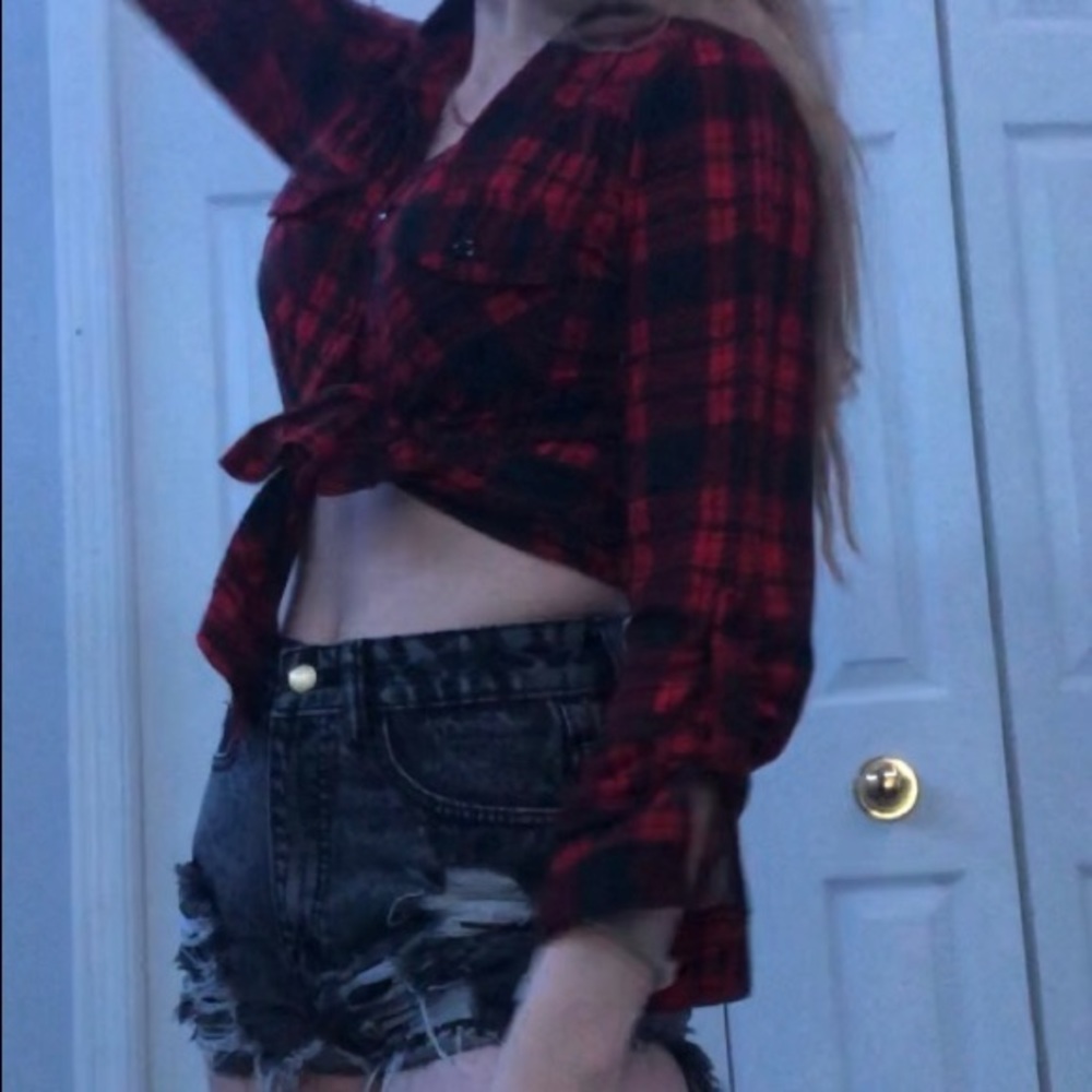 red and black flannel